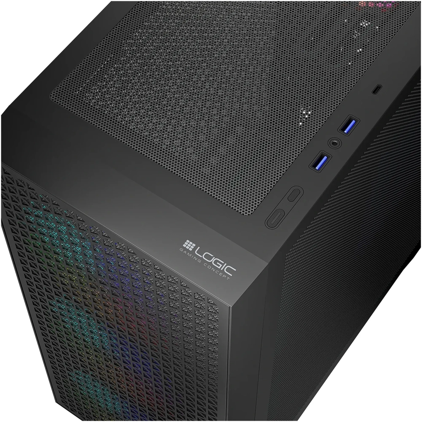 Купить Корпус Logic Concept Dart Pro ARGB Midi Black (AT-DART-PRO-ARGB-10) - фото 3