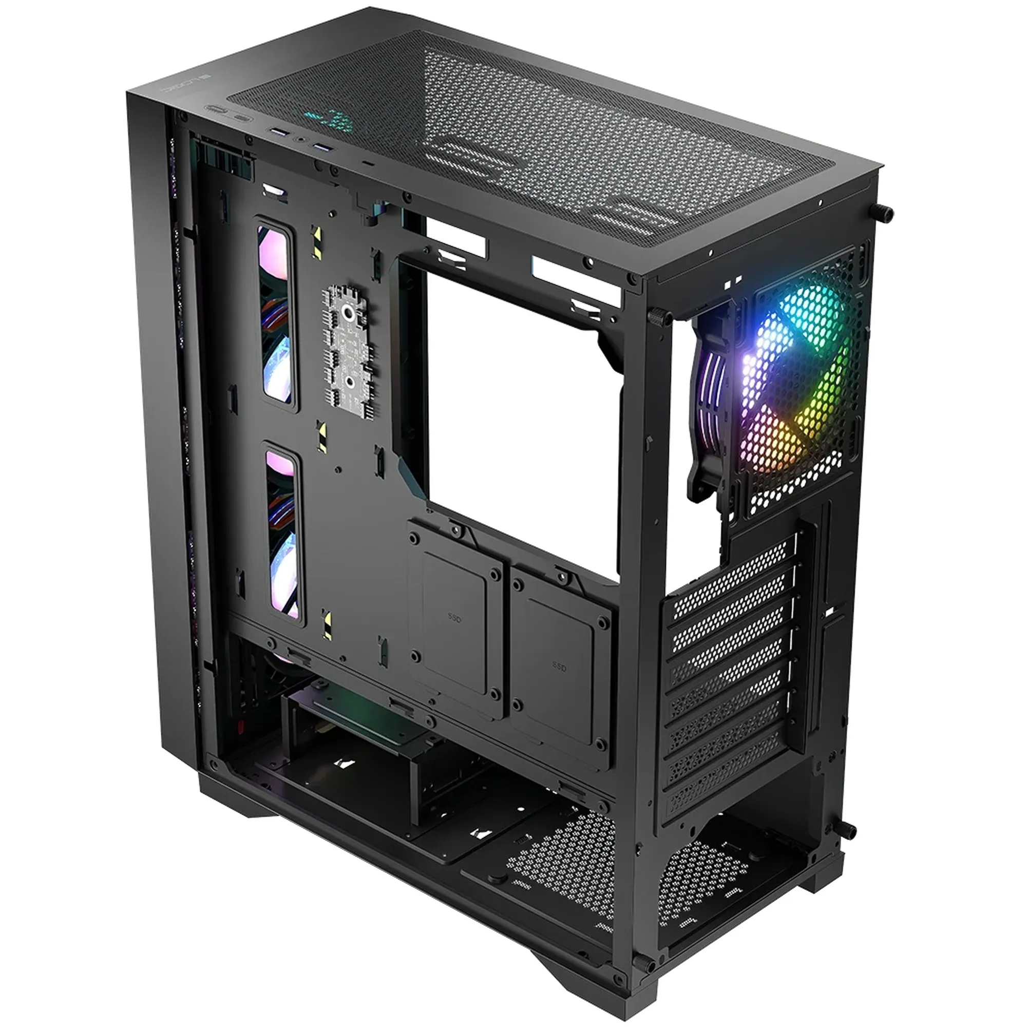 Купить Корпус Logic Concept Dart Pro ARGB Midi Black (AT-DART-PRO-ARGB-10) - фото 4