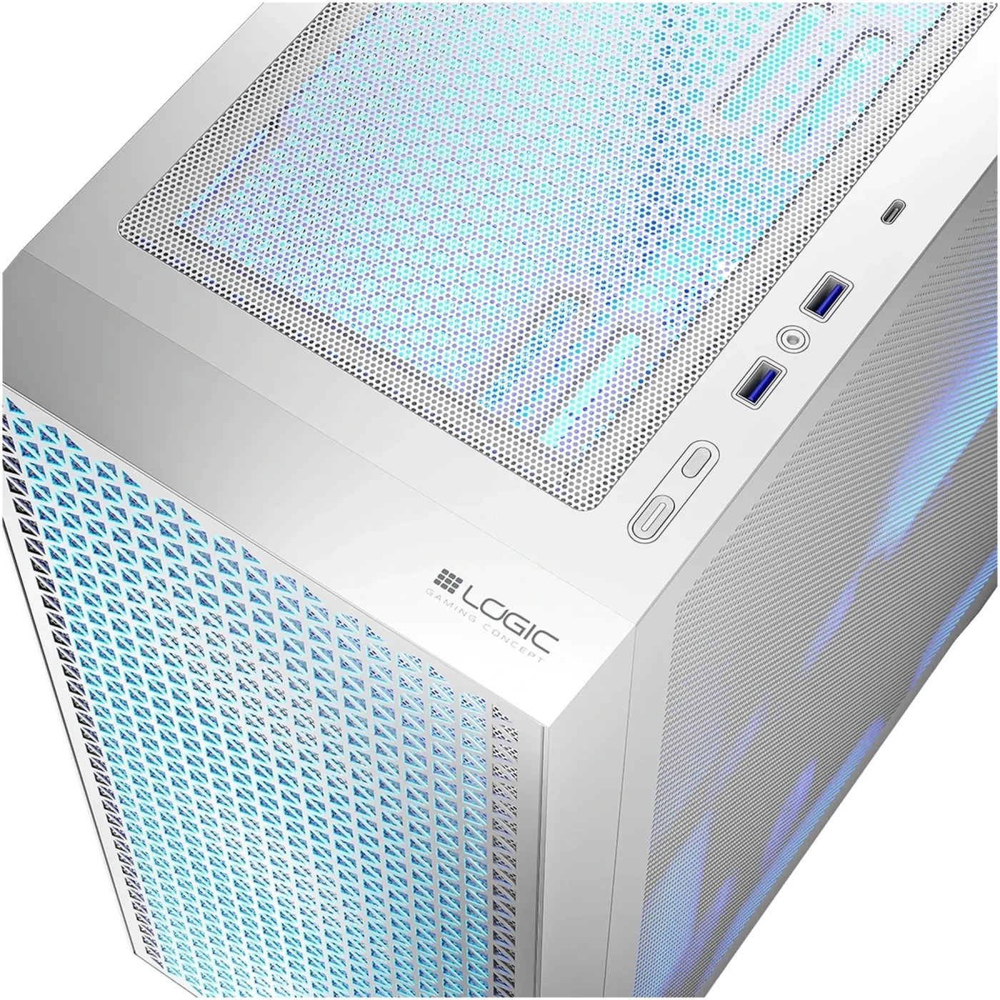 Купить Корпус Logic Concept Dart Pro ARGB Midi White (AT-DART-PRO-ARGB-20) - фото 3