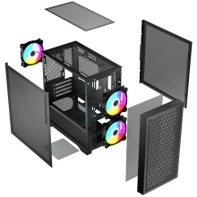 Купить Корпус Logic Concept Dart Pro ARGB Mini Black (AM-DART-PRO-ARGB-10) - фото 5