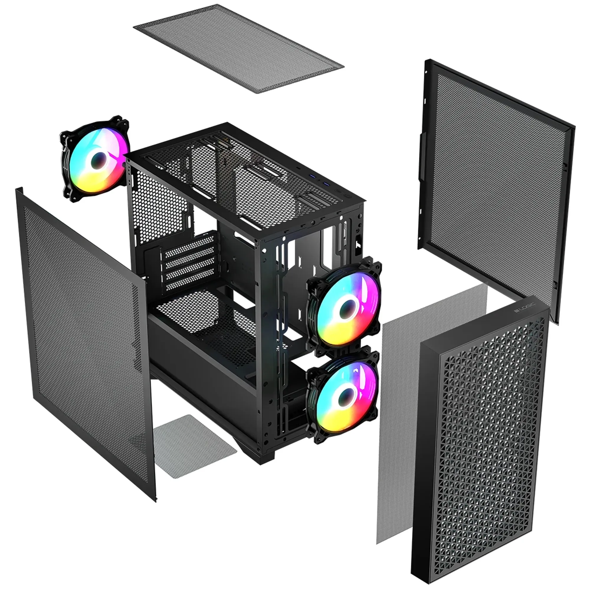 Купить Корпус Logic Concept Dart Pro ARGB Mini Black (AM-DART-PRO-ARGB-10) - фото 5