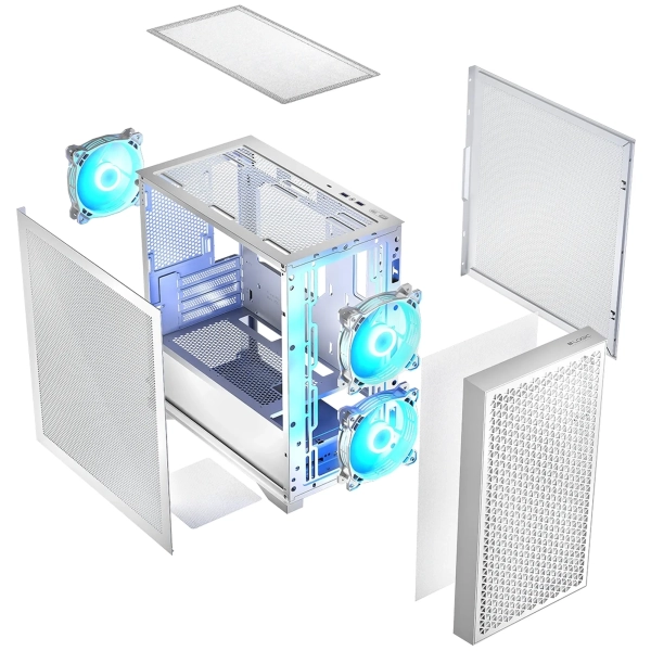 Купить Корпус Logic Concept Dart Pro ARGB Mini White (AM-DART-PRO-ARGB-20) - фото 5