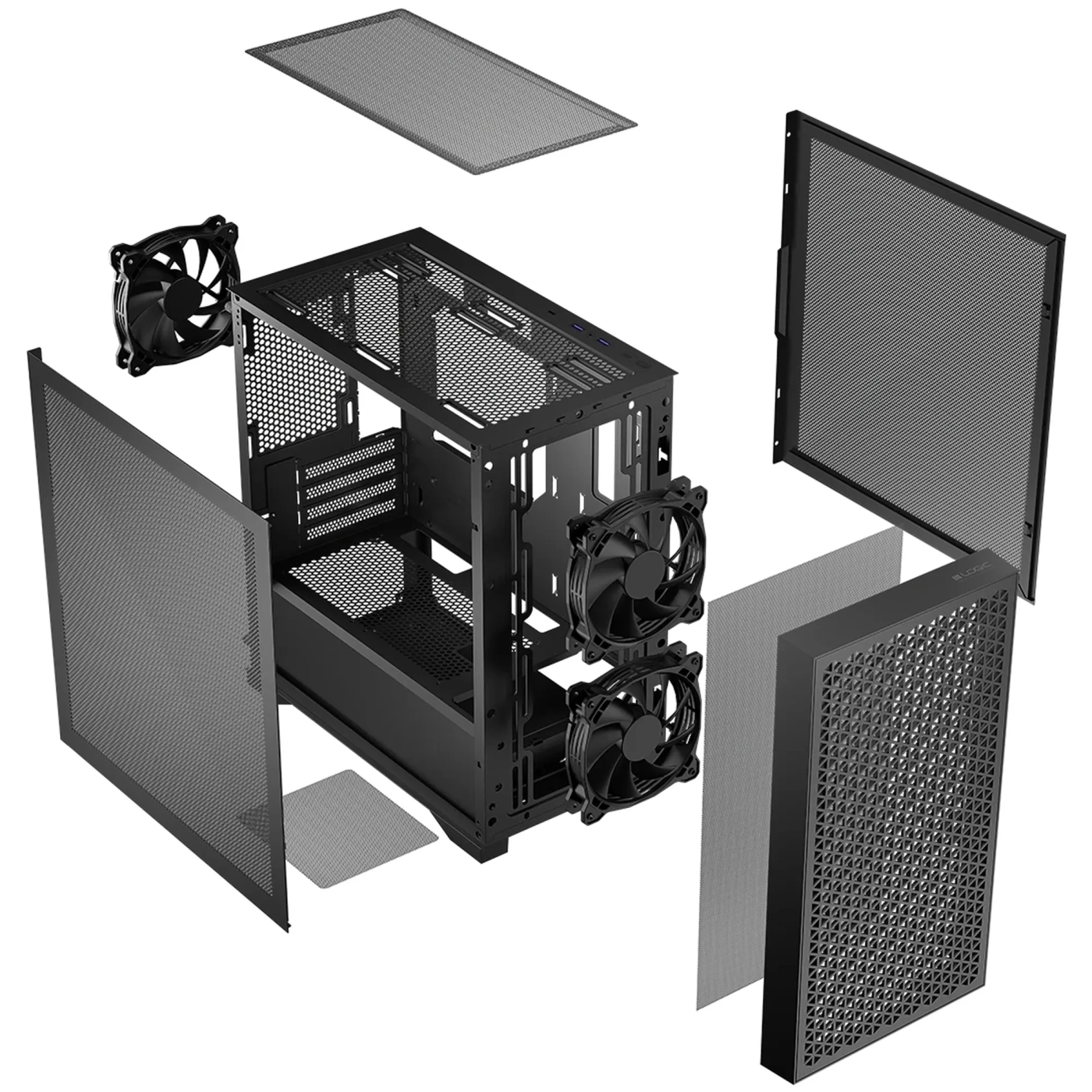 Купити Корпус Logic Concept Dart Pro Mini Black (AM-DART-PRO-0000-10) - фото 5
