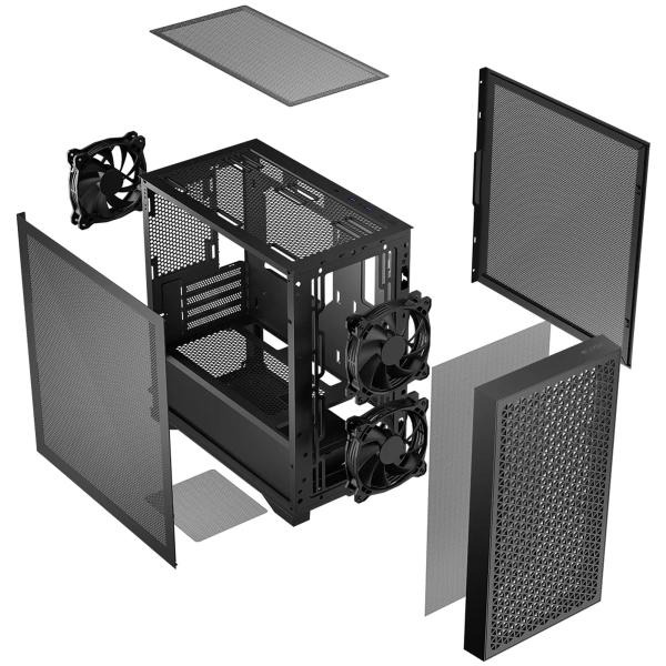 Купити Корпус Logic Concept Dart Pro Mini Black (AM-DART-PRO-0000-10) - фото 5