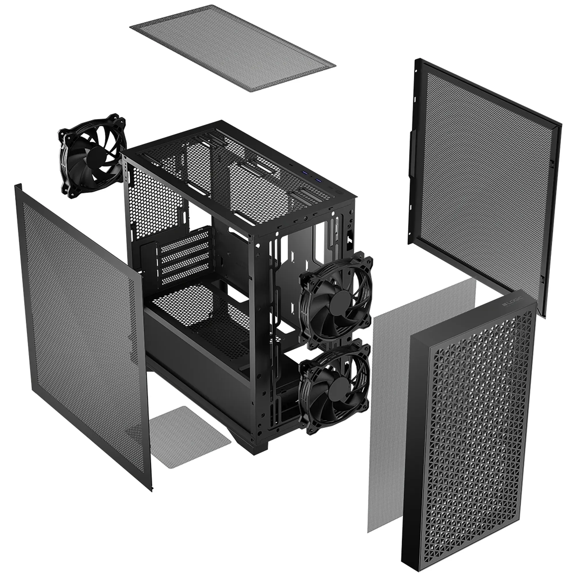 Купити Корпус Logic Concept Dart Pro Mini Black (AM-DART-PRO-0000-10) - фото 5