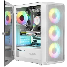 Купить Корпус Logic Concept Portos ARGB Midi White (AT-PORTOS-20-0000000-0002) - фото 3