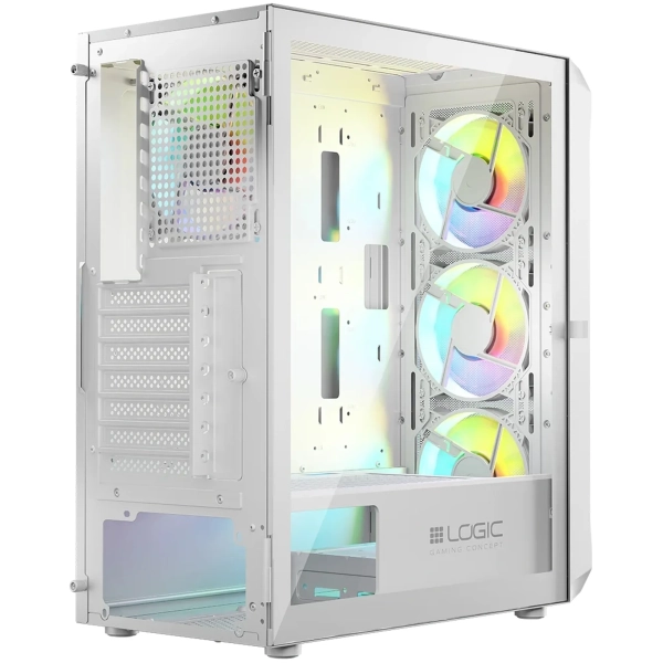 Купить Корпус Logic Concept Portos ARGB Midi White (AT-PORTOS-20-0000000-0002) - фото 5