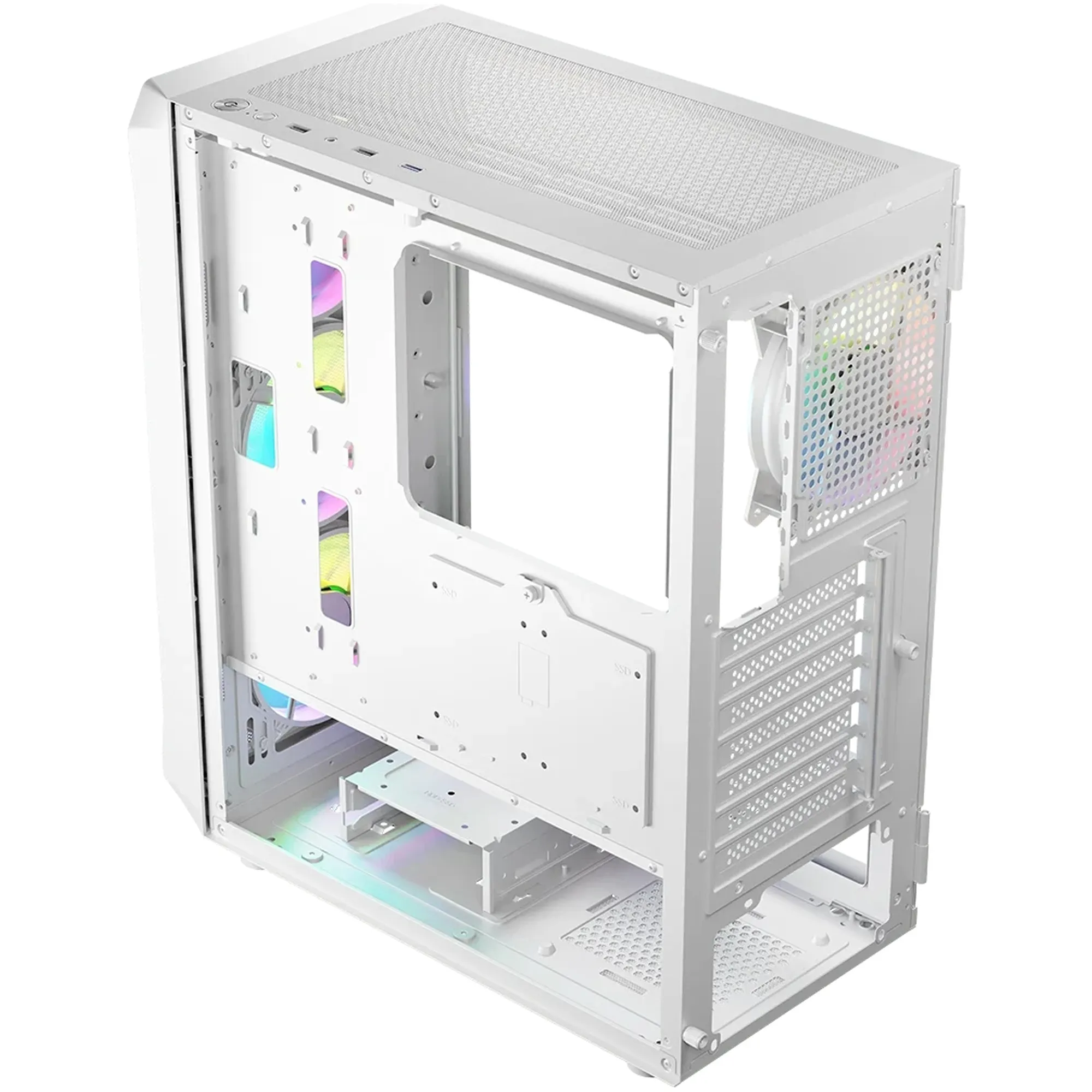Купить Корпус Logic Concept Portos ARGB Midi White (AT-PORTOS-20-0000000-0002) - фото 14