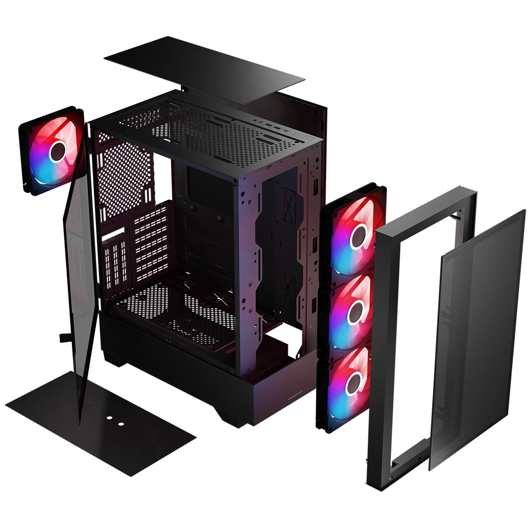 Купить Корпус Modecom Siroco ARGB Flow Midi (AT-SIROCO-MG-10-00ARGB-00) - фото 16