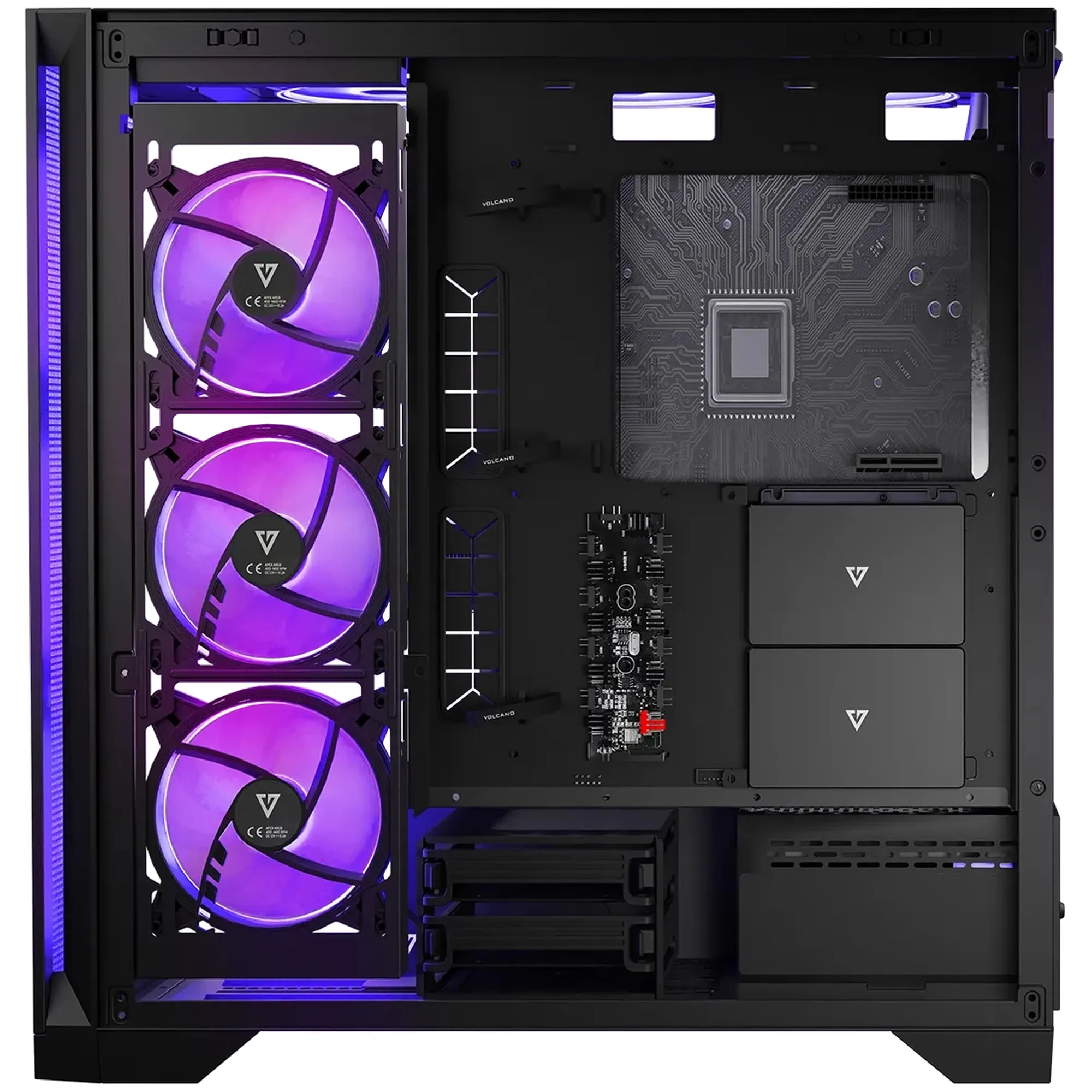 Купить Корпус Modecom Volcano Expanse S Apex ARGB Midi Black (AT-EXPANSE-SG-10-000000) - фото 11