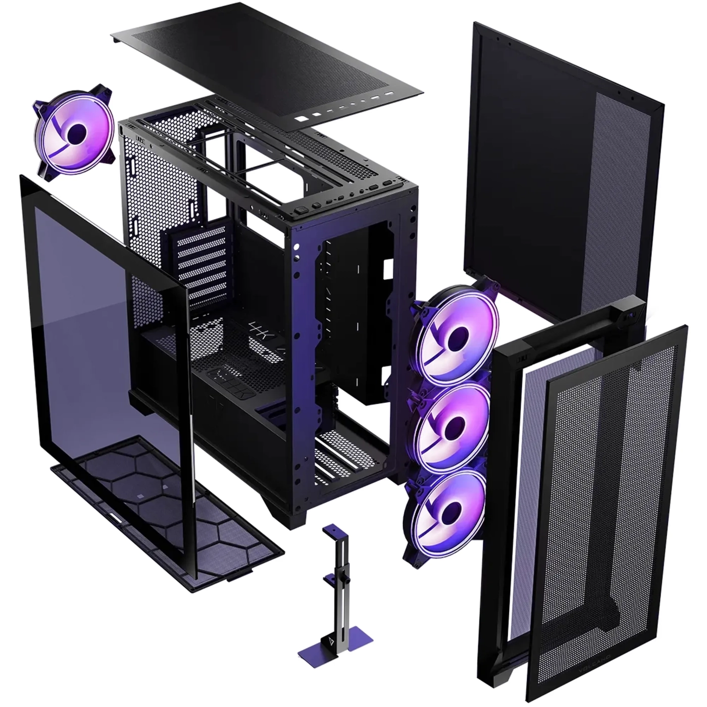 Купить Корпус Modecom Volcano Expanse S Apex ARGB Midi Black (AT-EXPANSE-SG-10-000000) - фото 16