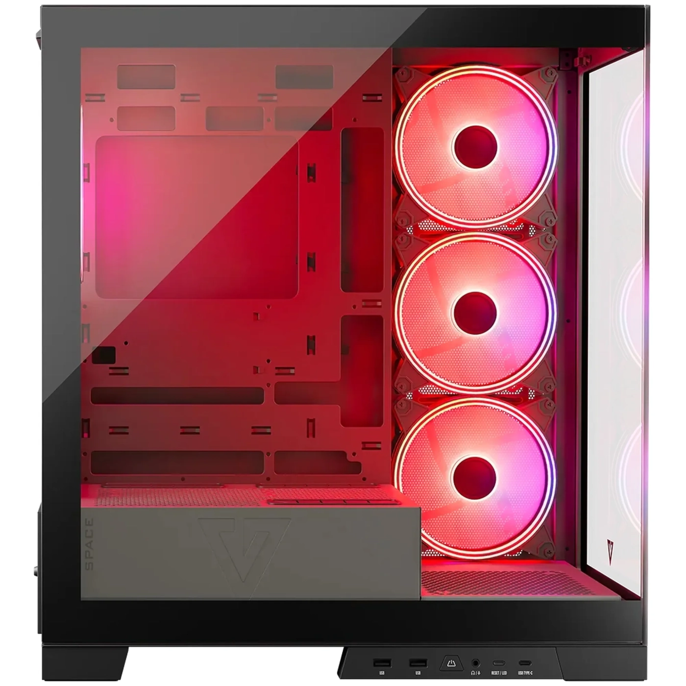 Купить Корпус Modecom Volcano Space Apex ARGB Midi Black (AT-SPACE-PG-10-000000-000) - фото 10