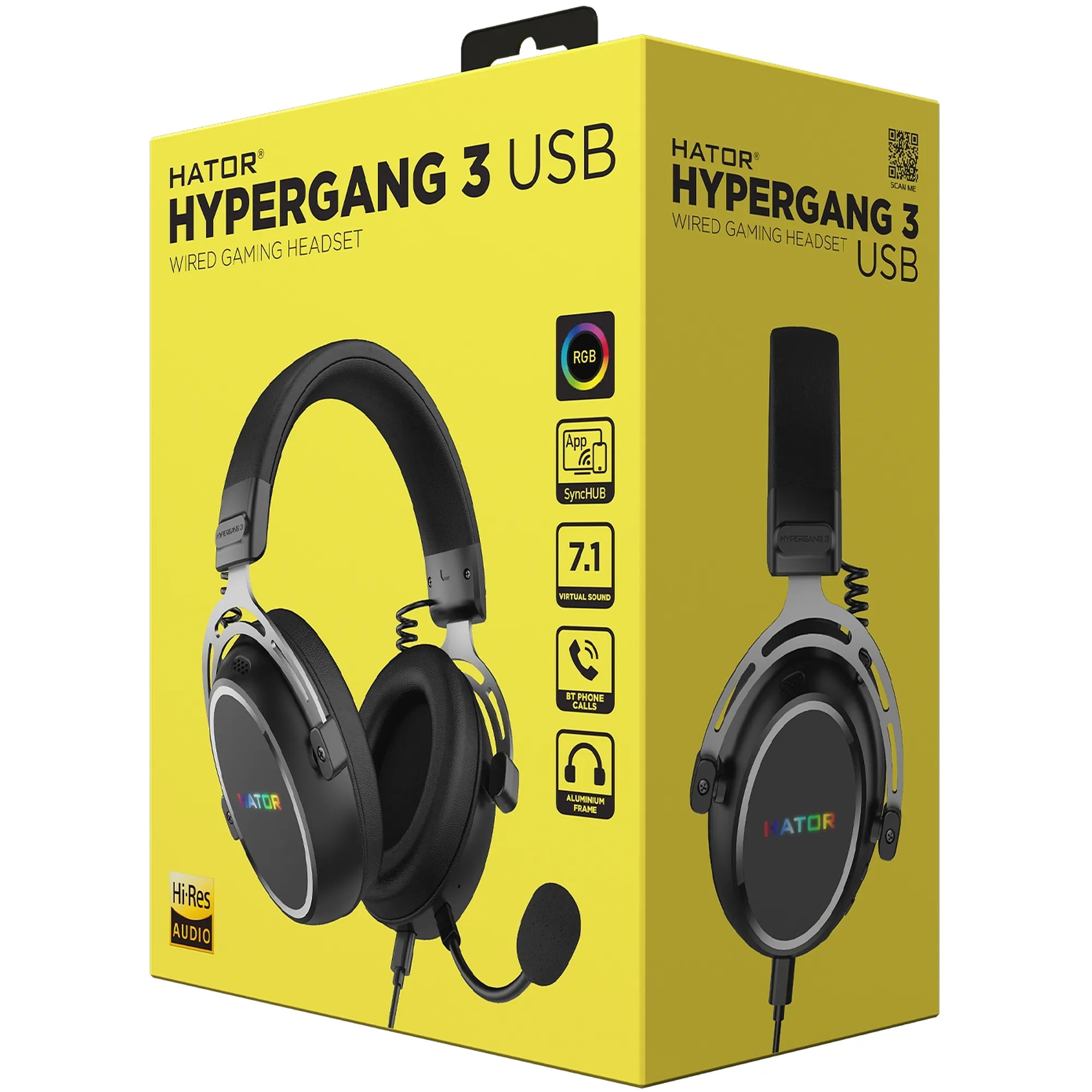 Купить Наушники Hator Hypergang 3 USB Black (ESH50) - фото 6