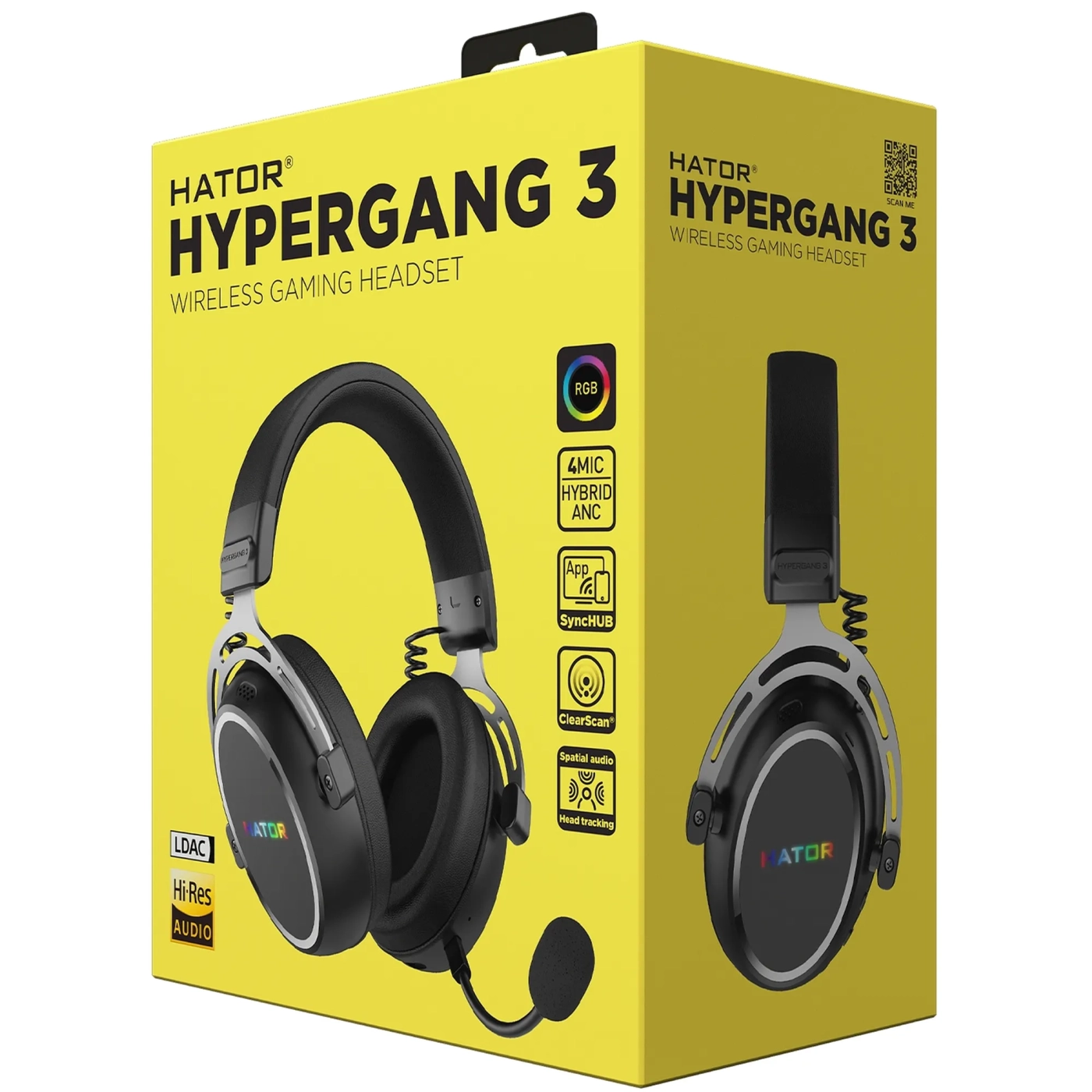 Купить Наушники Hator Hypergang 3 Wireless Black (ESH55) - фото 6