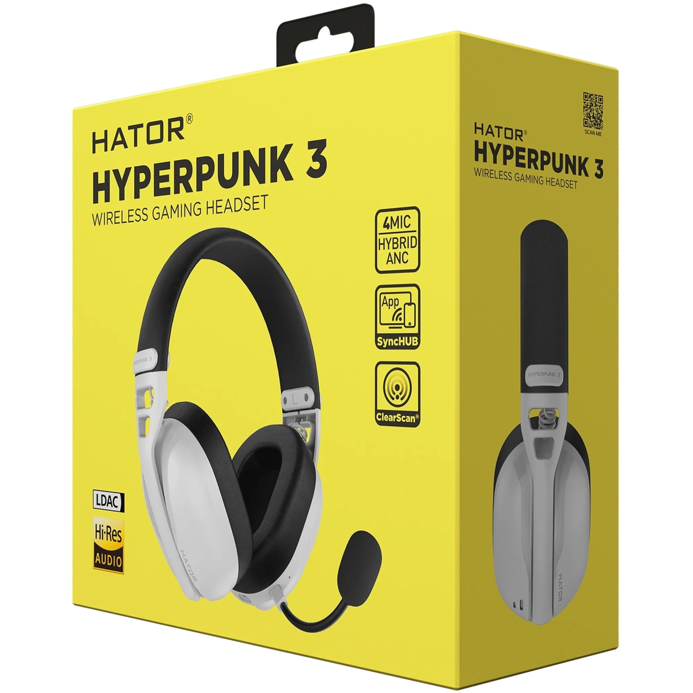 Купить Наушники Hator Hyperpunk 3 Wireless White (ESH16) - фото 6