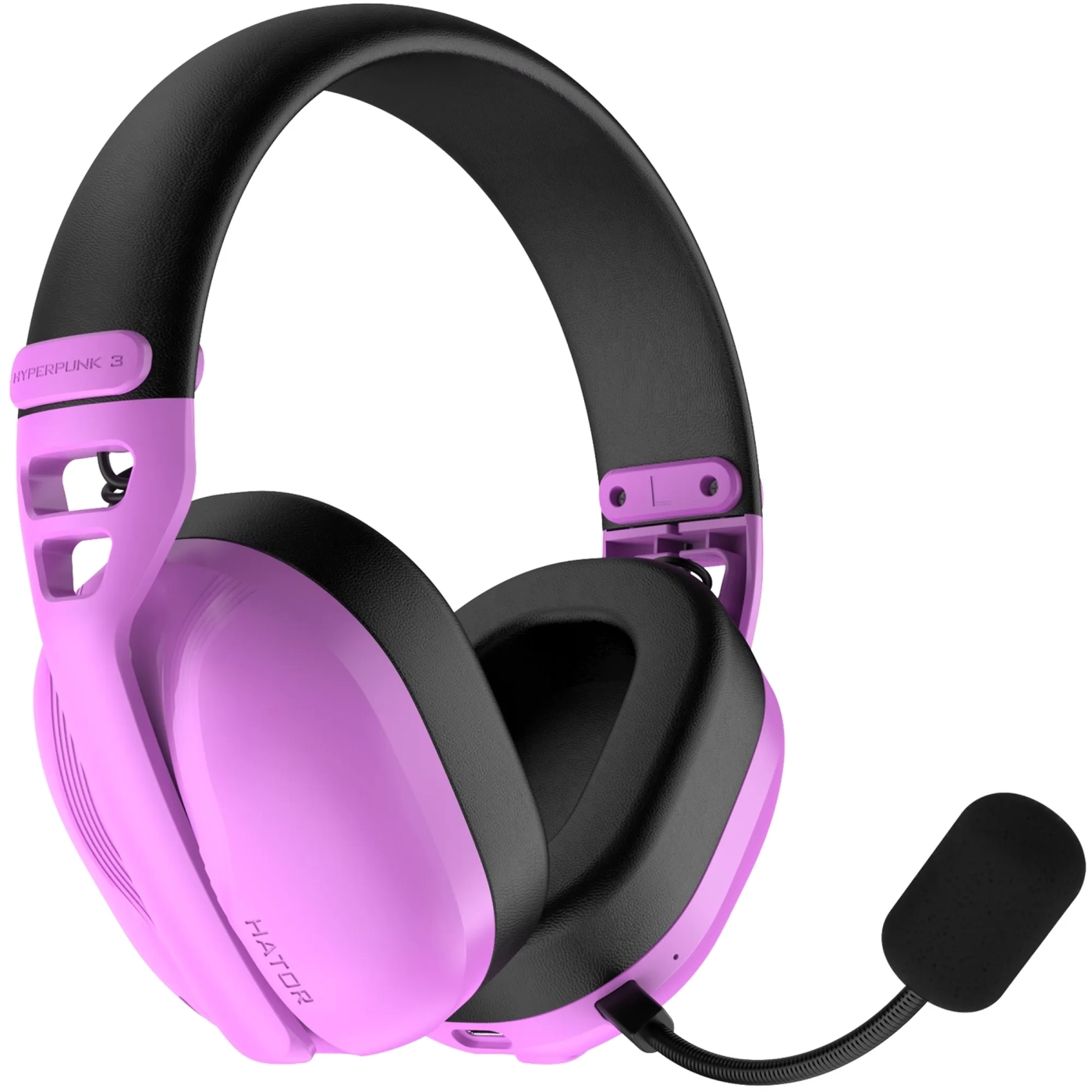 Купить Наушники Hator Hyperpunk 3 Wireless Cyber Violet (ESH19) - фото 5