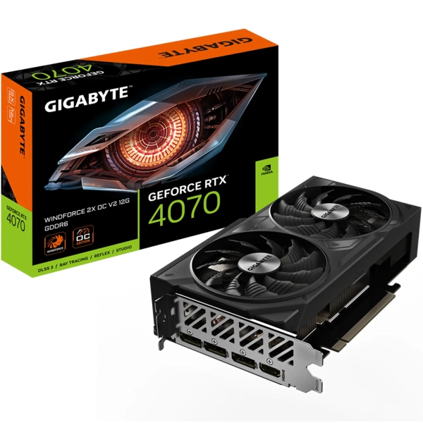 Купити Відеокарта Gigabyte GeForce RTX 4070 WindForce OC v2 12G (GV-N4070WF2OCV2-12GD) - фото 8