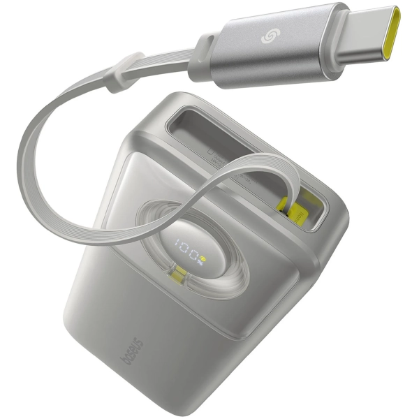 Купить Павербанк УМБ Baseus Free2Pull 20000mAh 65W Grey (P10073700843-00) - фото 3