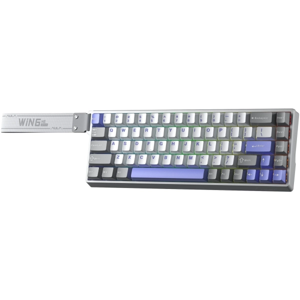 Купити Клавіатура Aula WIN68 HE Max Magnetic Switch Grey (6978080504081) - фото 2