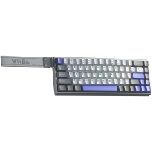 Купити Клавіатура Aula WIN68 HE Max Magnetic Switch Grey (6978080504081) - фото 3