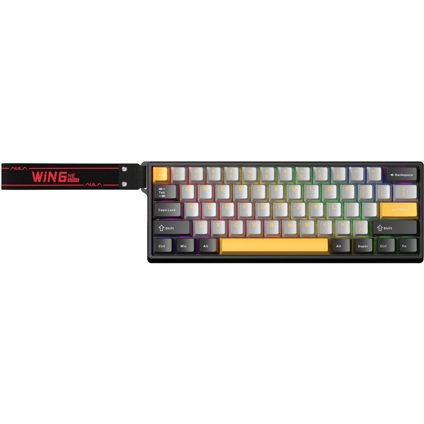 Купити Клавіатура Aula WIN60 HE Max Magnetic Switch Black (6978080504036) - фото 1