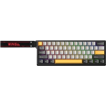Купить Клавиатура Aula WIN60 HE Max Magnetic Switch Black (6978080504036) - фото 1