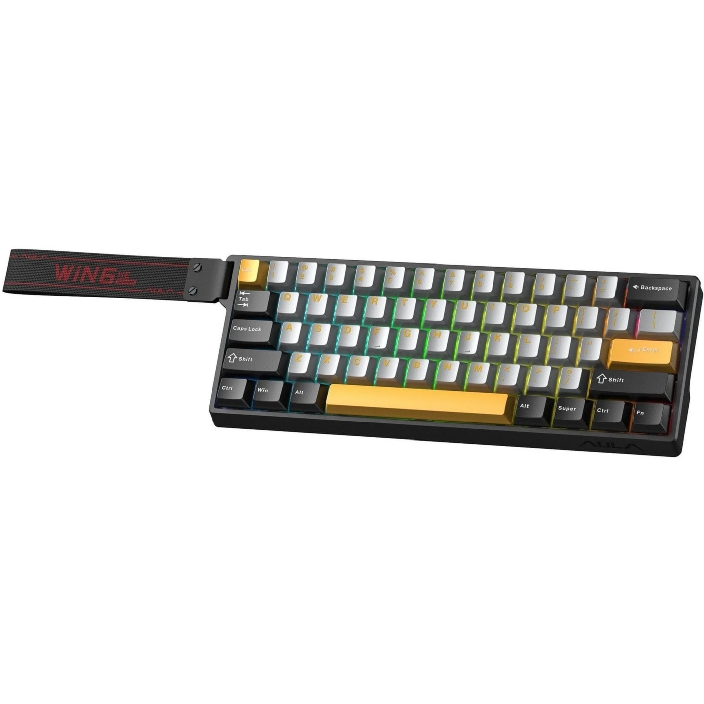 Купити Клавіатура Aula WIN60 HE Max Magnetic Switch Black (6978080504036) - фото 3