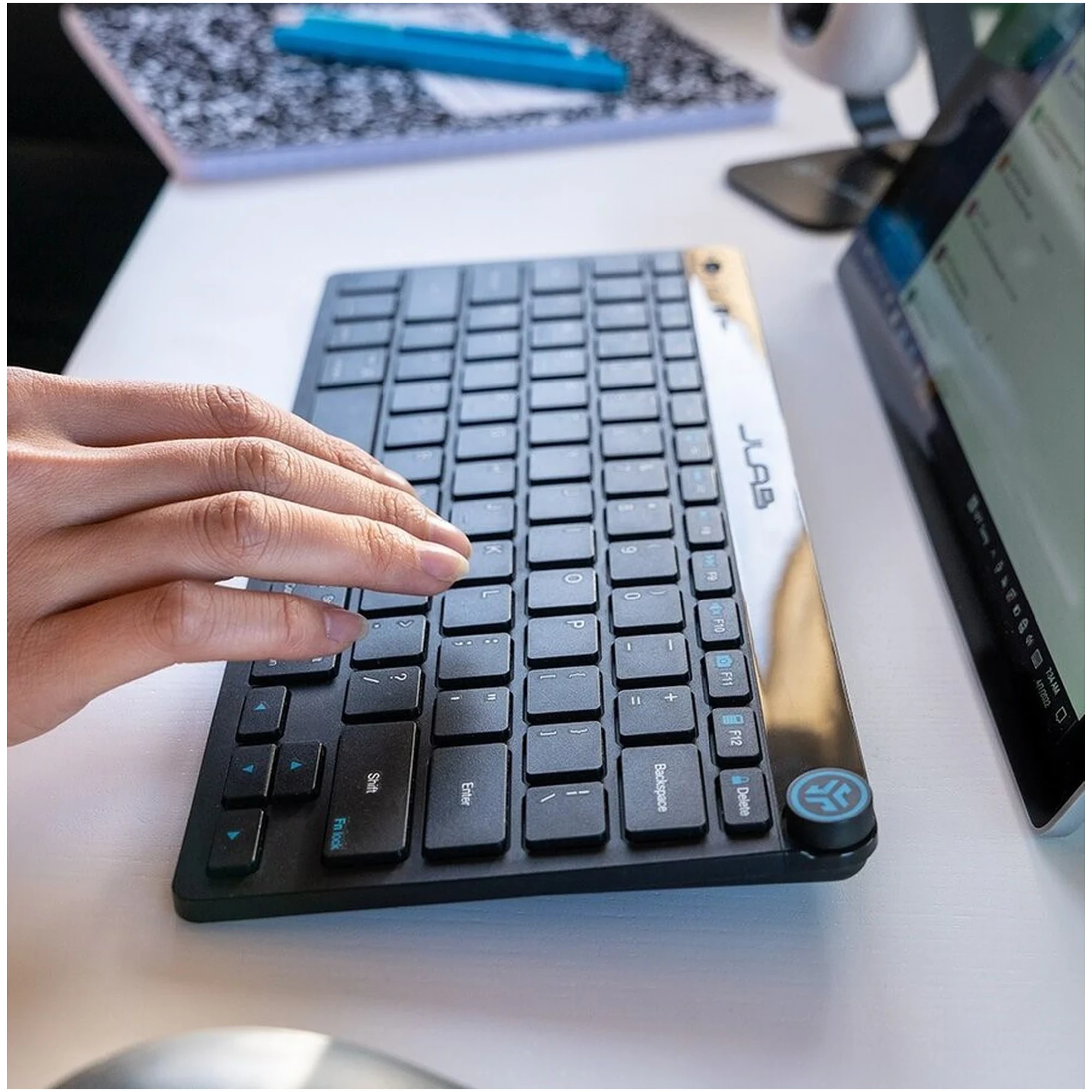 Купить Клавиатура Jlab GO Bluetooth/Wireless Black (IEUKGOKEYBRBLK4) - фото 6