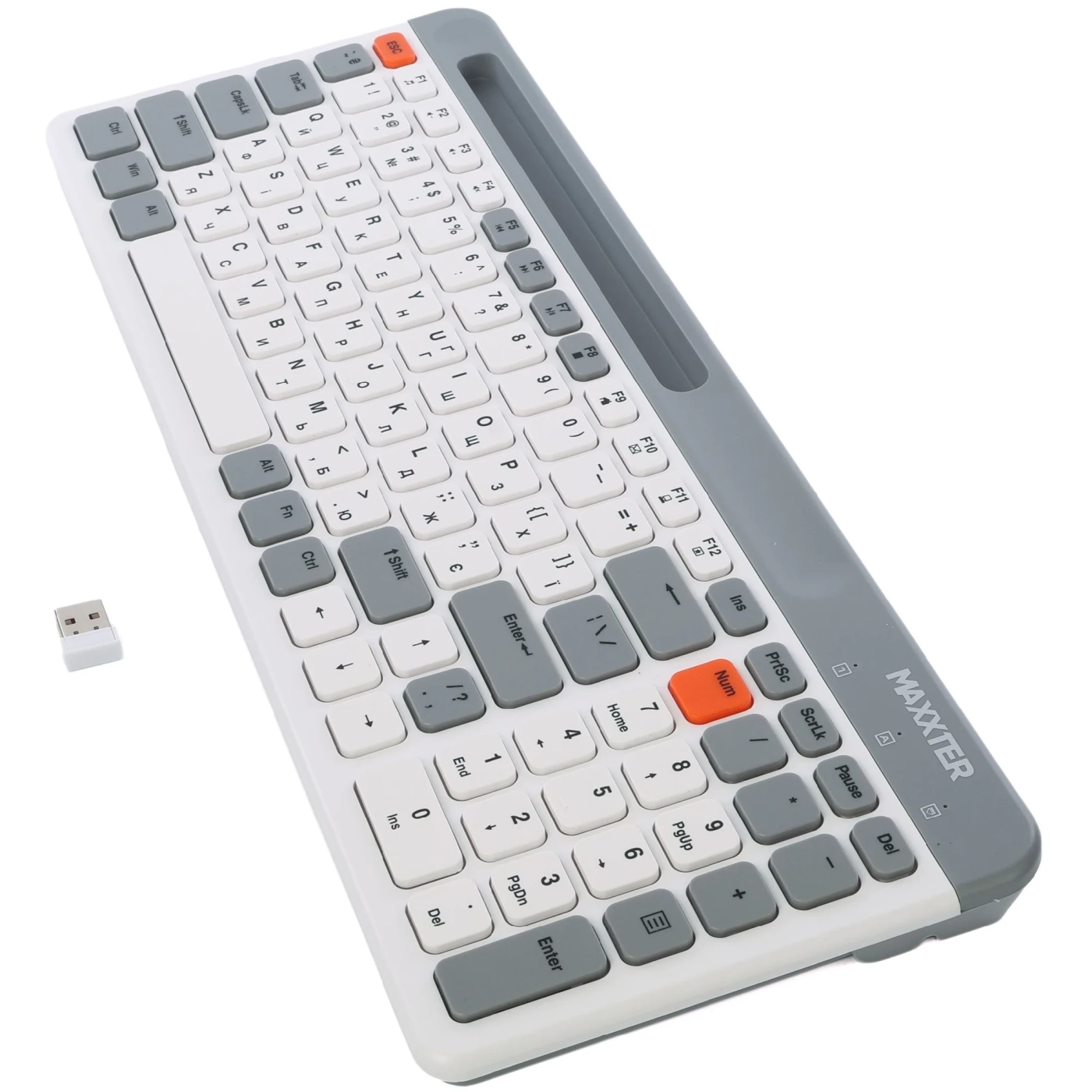 Купить Клавиатура Maxxter KBW-02G-UA - фото 4