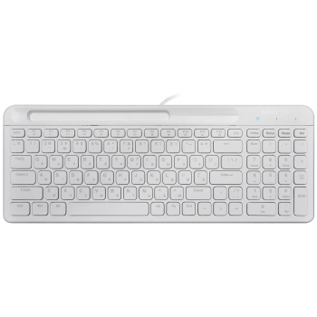 Купити Клавіатура Maxxter KB-01W-UA White - фото 1