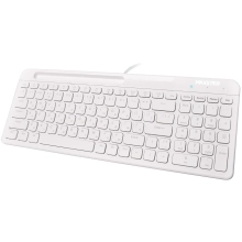 Купить Клавиатура Maxxter KB-01W-UA White - фото 2