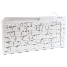 Купить Клавиатура Maxxter KB-01W-UA White - фото 3