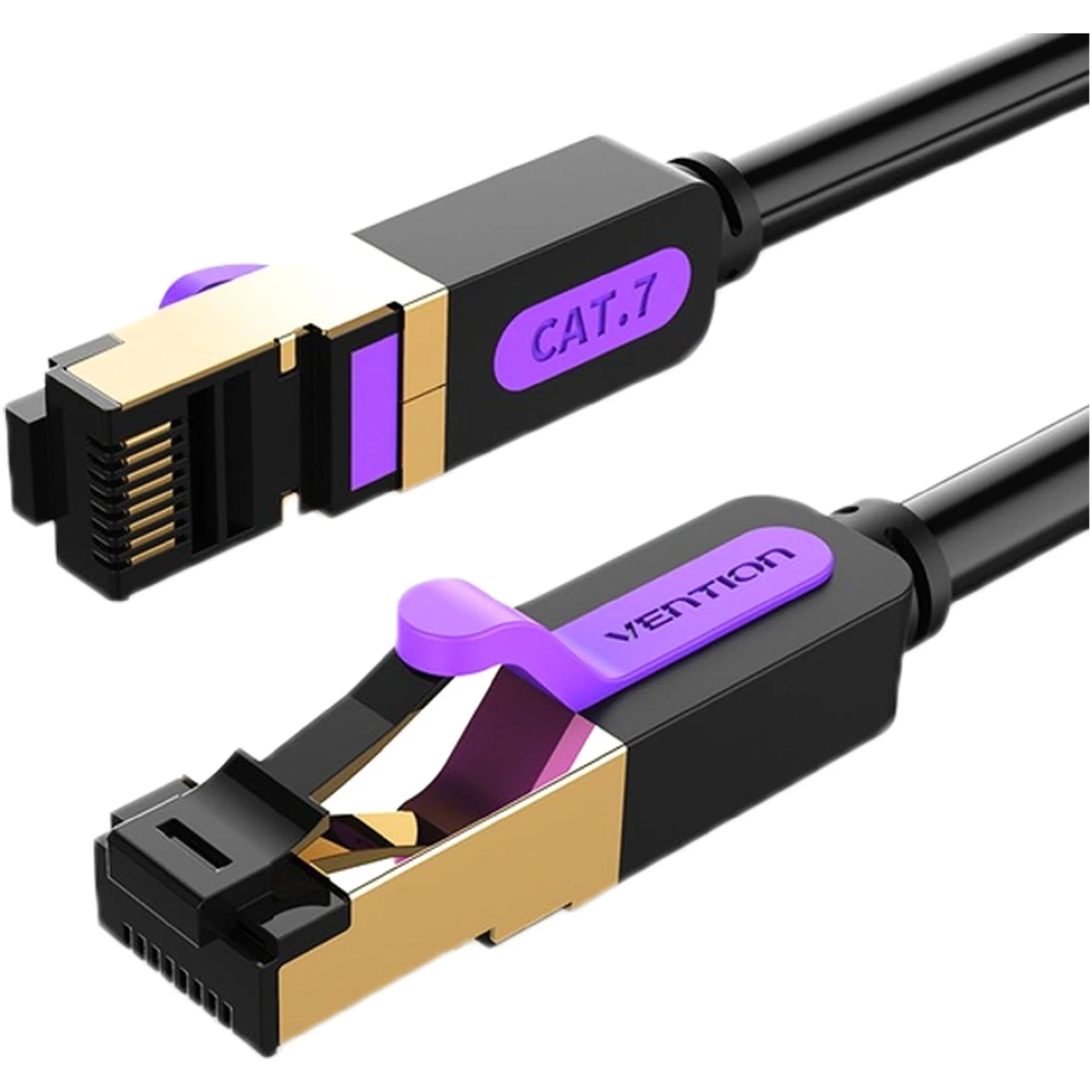 Купить Патч-корд Vention CAT7 SFTP Ethernet 1.5 м Black (ICDBG) - фото 1