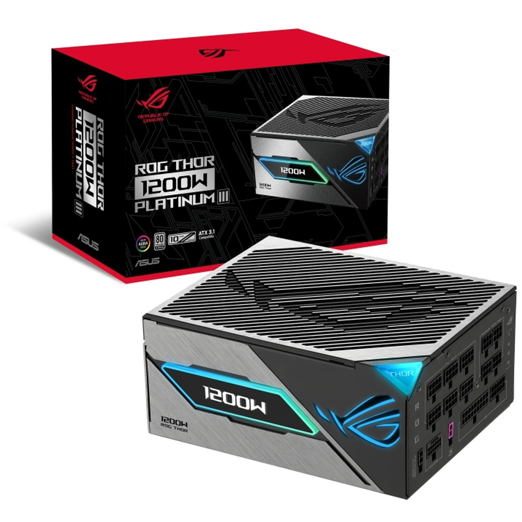 Купить Блок питания Asus ROG Thor 1200W Platinum III (90YE00V2-B0NA00) - фото 12