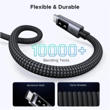Купити Кабель Ugreen Uno USB-C 100W 5A 1m (35501) - фото 5
