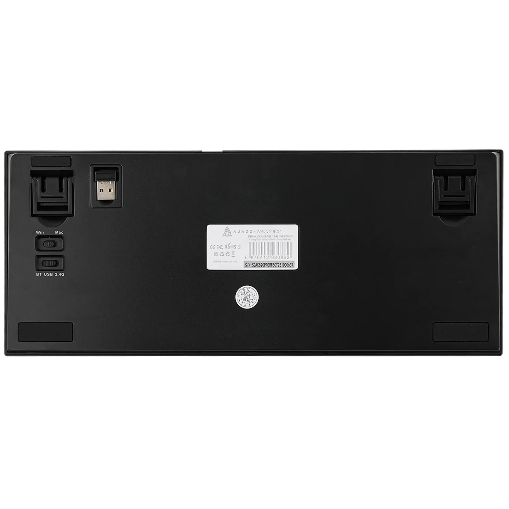 Купить Клавиатура Epomaker Ajazz AK820 Pro (gift) Grey (AK820PRO-G-BGY) - фото 6
