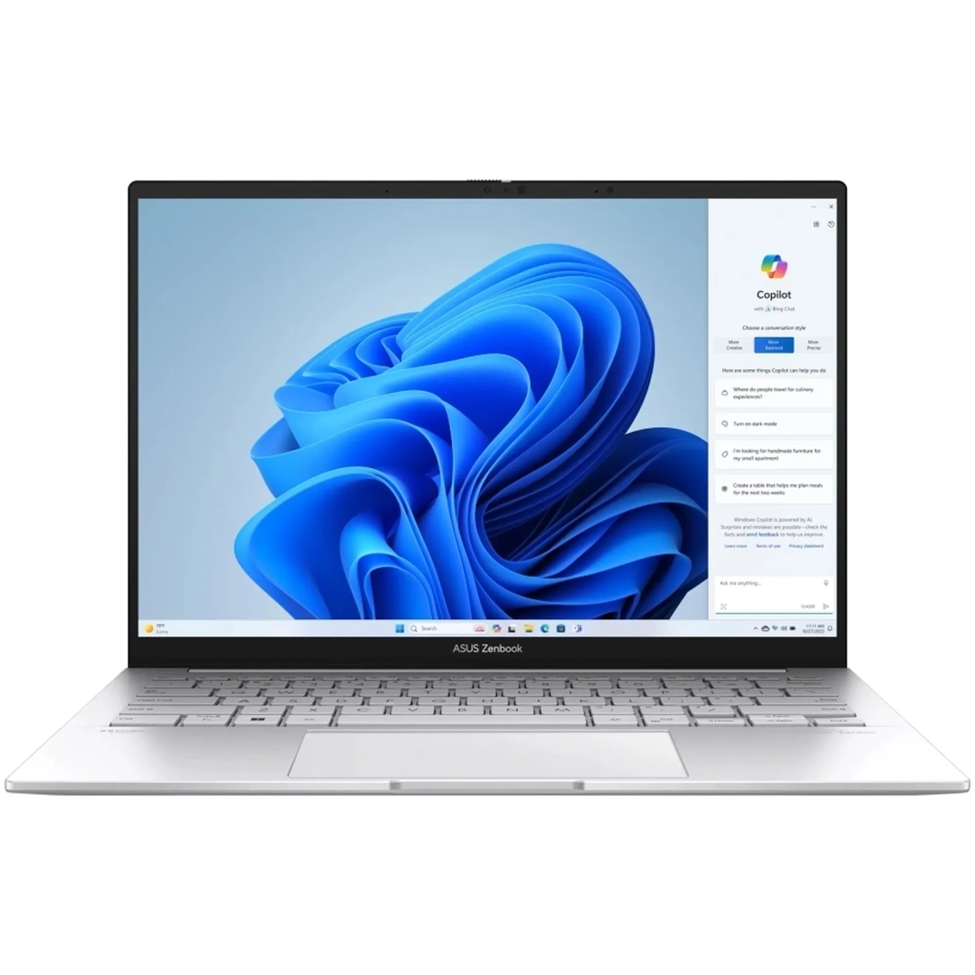 Купить Ноутбук ASUS Zenbook 14 OLED UX3405CA-PP072W (90NB14W2-M002E0) - фото 1