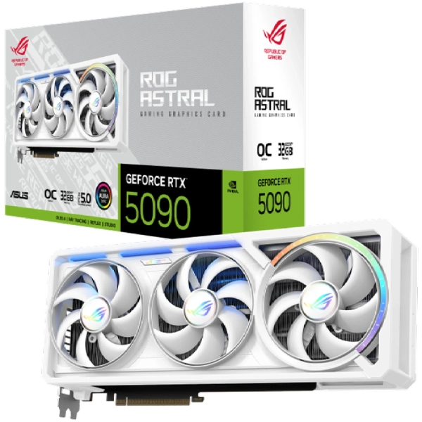 Купить Видеокарта ASUS Nvidia GeForce RTX 5090 ROG Astral White OC (ROG-ASTRAL-RTX5090-O32G-WHITE) - фото 7