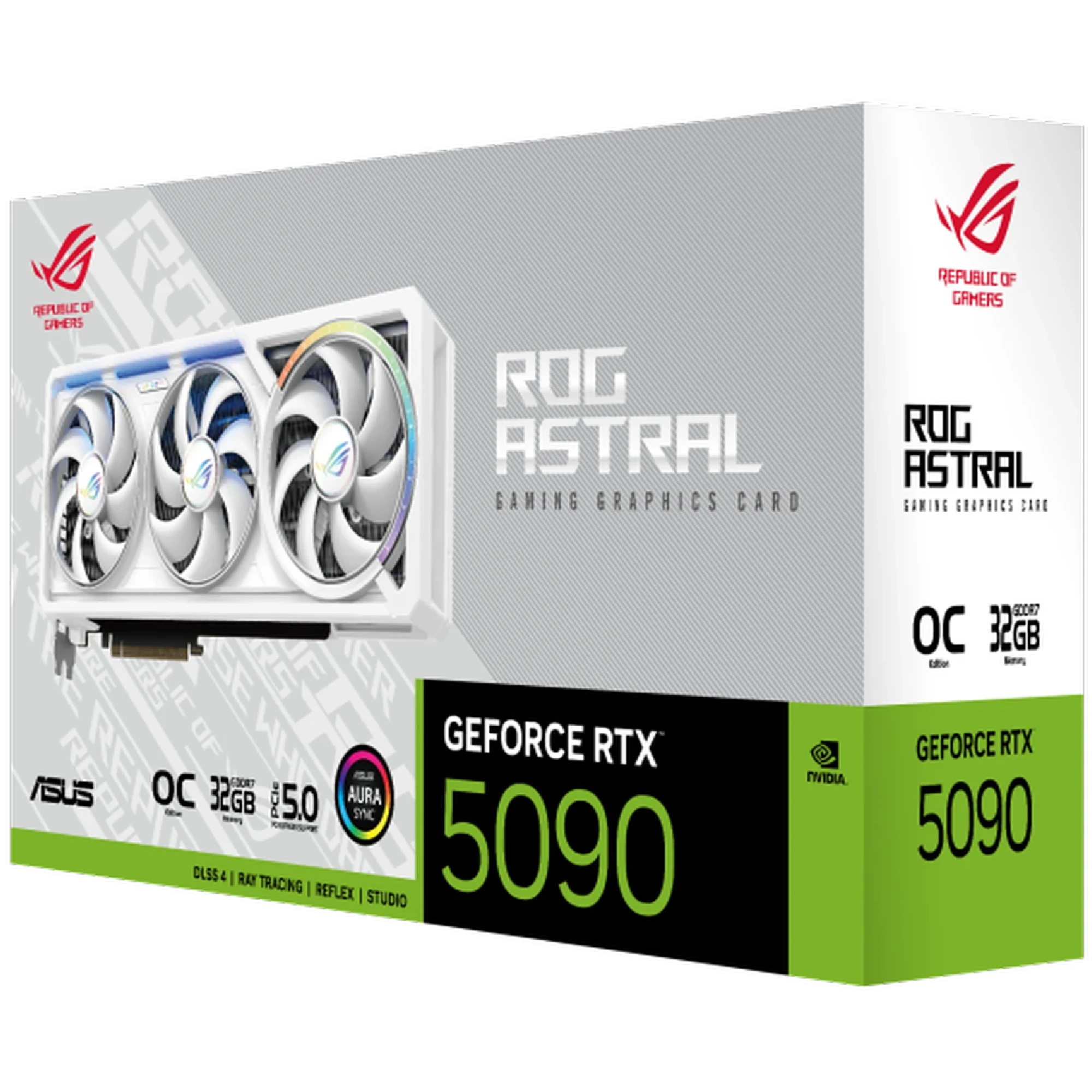 Купить Видеокарта ASUS Nvidia GeForce RTX 5090 ROG Astral White OC (ROG-ASTRAL-RTX5090-O32G-WHITE) - фото 8