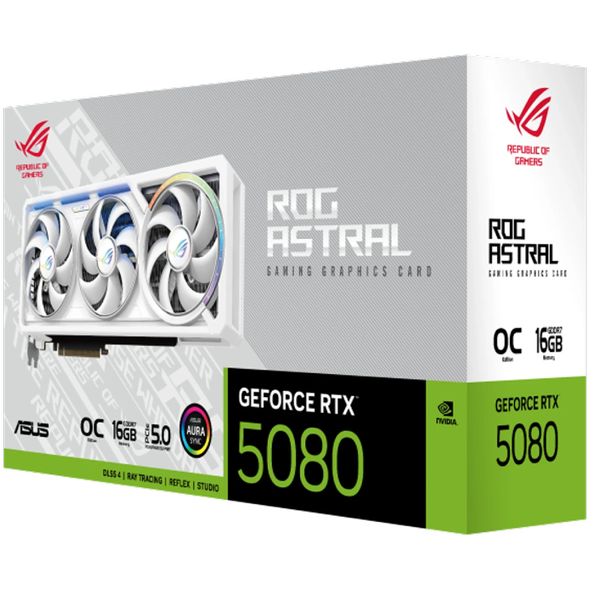 Купить Видеокарта ASUS Nvidia GeForce RTX 5080 ROG Astral White OC (ROG-ASTRAL-RTX5080-O16G-WHITE) - фото 8
