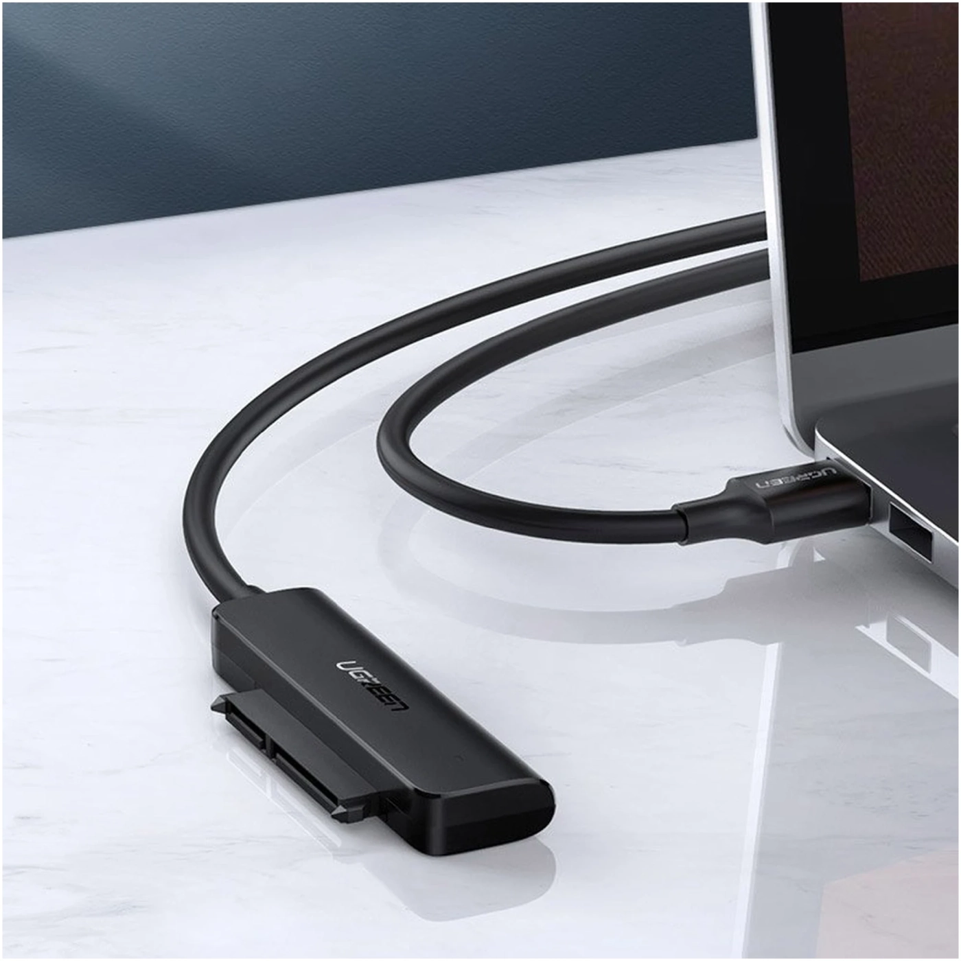 Купити Перехідник USB 3.0 Type-C to SATA III (F) CM321 Ugreen (70610) - фото 3
