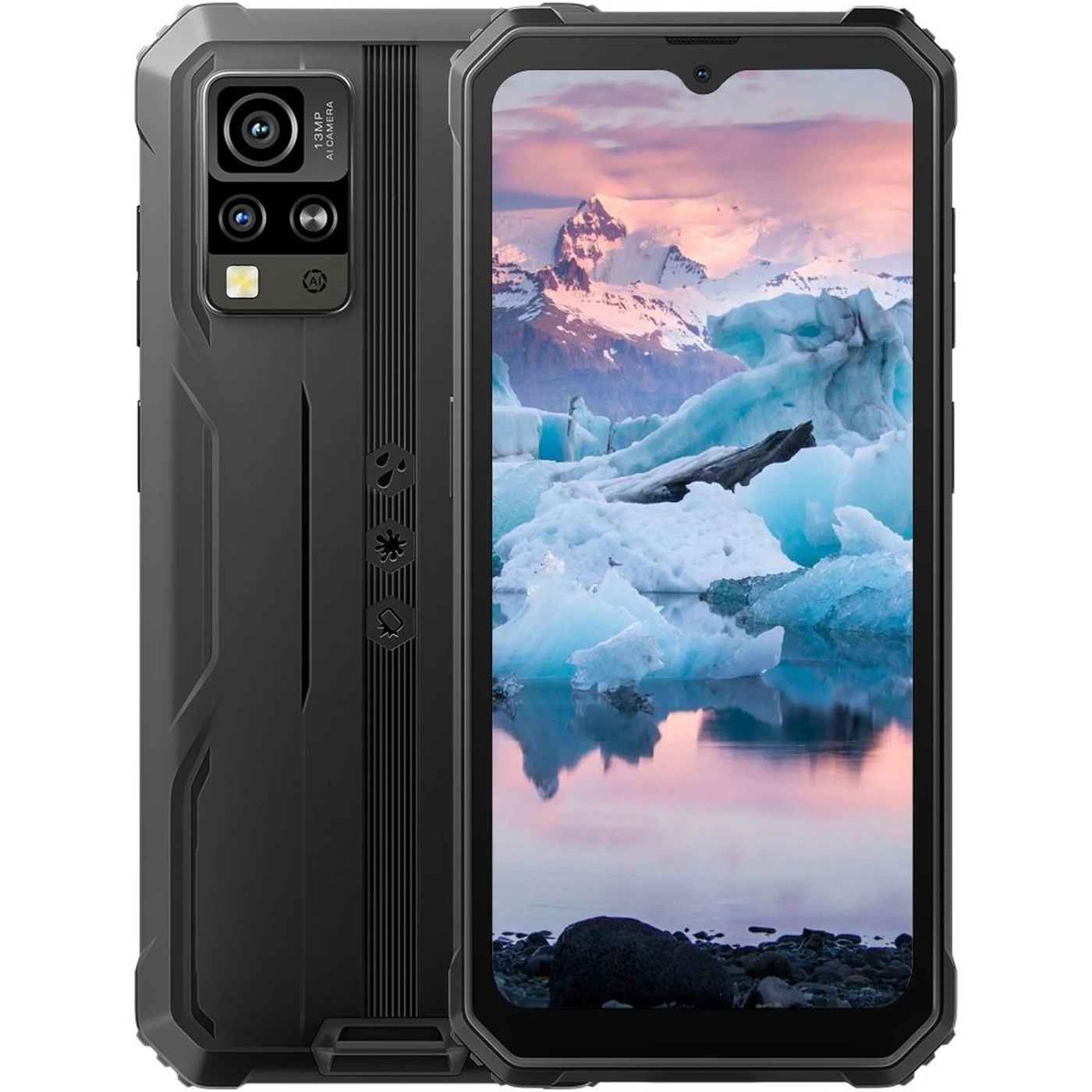 Купити Смартфон Blackview BV4800 Pro 4/128GB Black (6931548319078) - фото 1