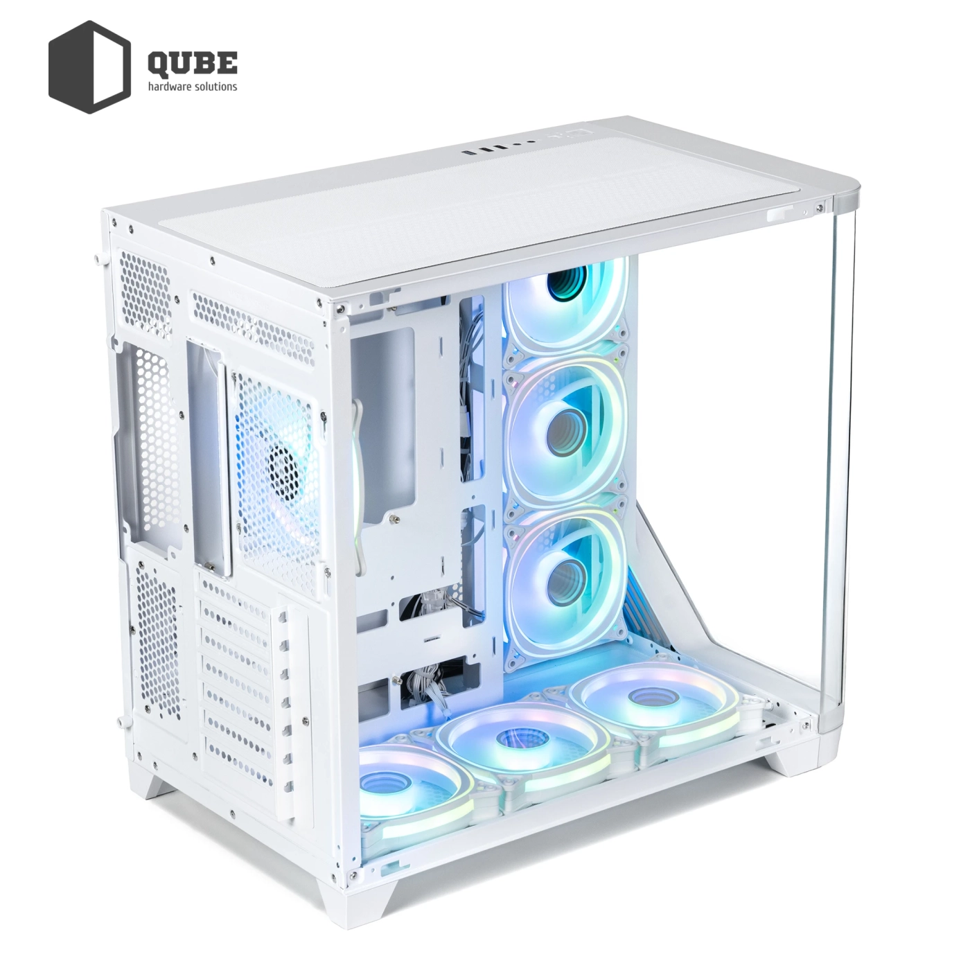 Купить Корпус QUBE Mirage White (MIRAGE_GWNU3) - фото 11