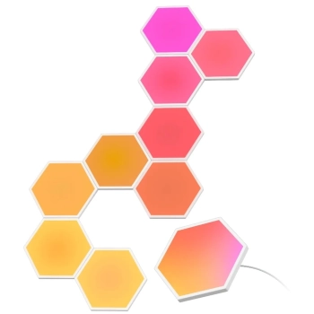 Купить Набор светильников настенных Govee H6061 Glide Hexa Light Panels 10pcs RGB White (B6061301) - фото 1