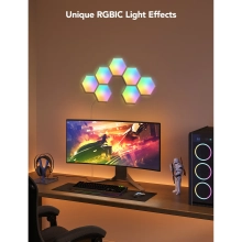 Купить Набор светильников настенных Govee H6061 Glide Hexa Light Panels 10pcs RGB White (B6061301) - фото 11