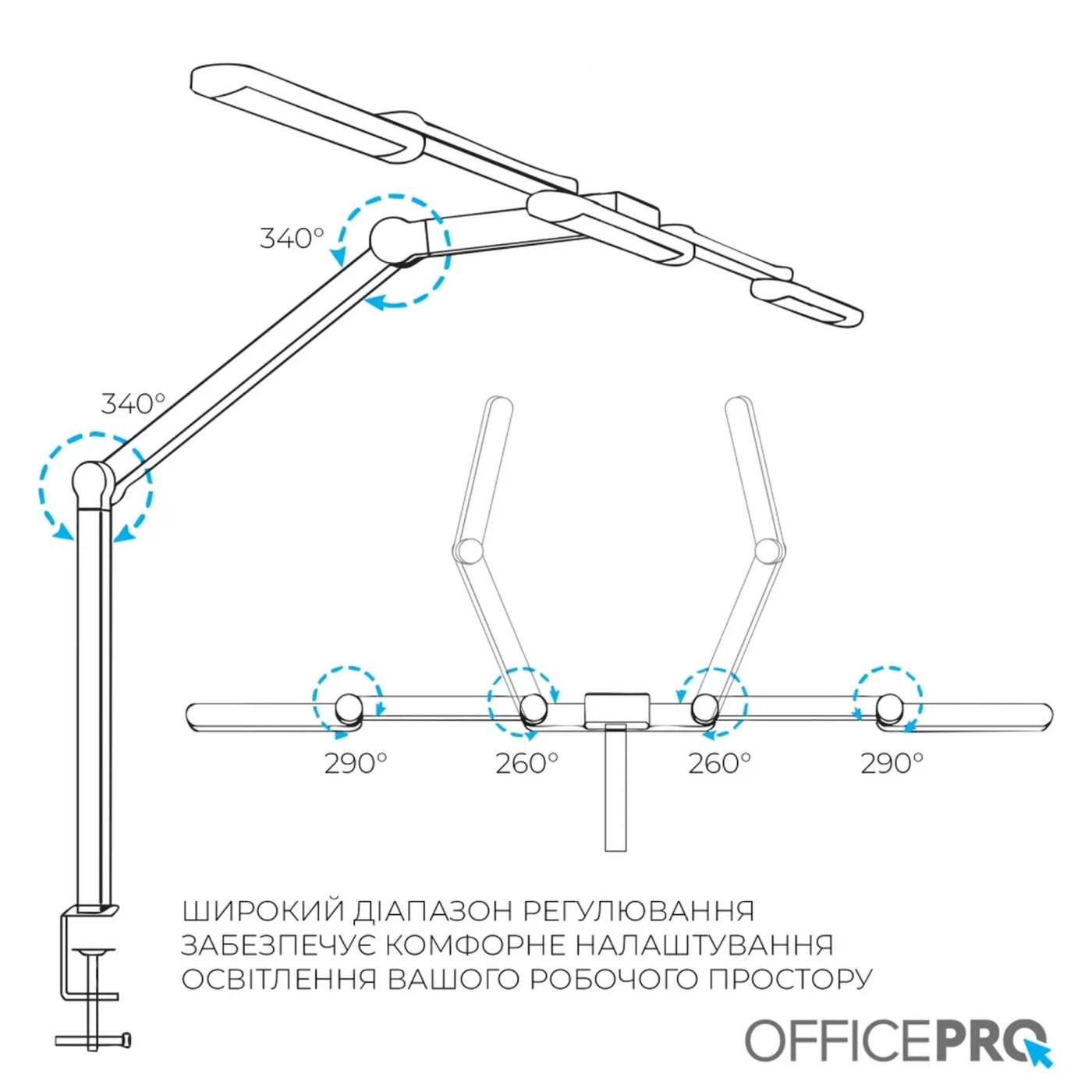 Купить Лампа для монитора OfficePro SL300B Black - фото 9