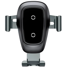 Купить Автомобильный держатель Baseus Metal Gravity Car Mount Wireless Charger Tarnish (WXYL-B0A) - фото 3