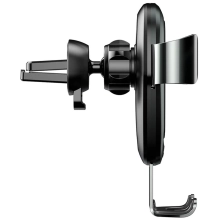 Купить Автомобильный держатель Baseus Metal Gravity Car Mount Wireless Charger Tarnish (WXYL-B0A) - фото 5