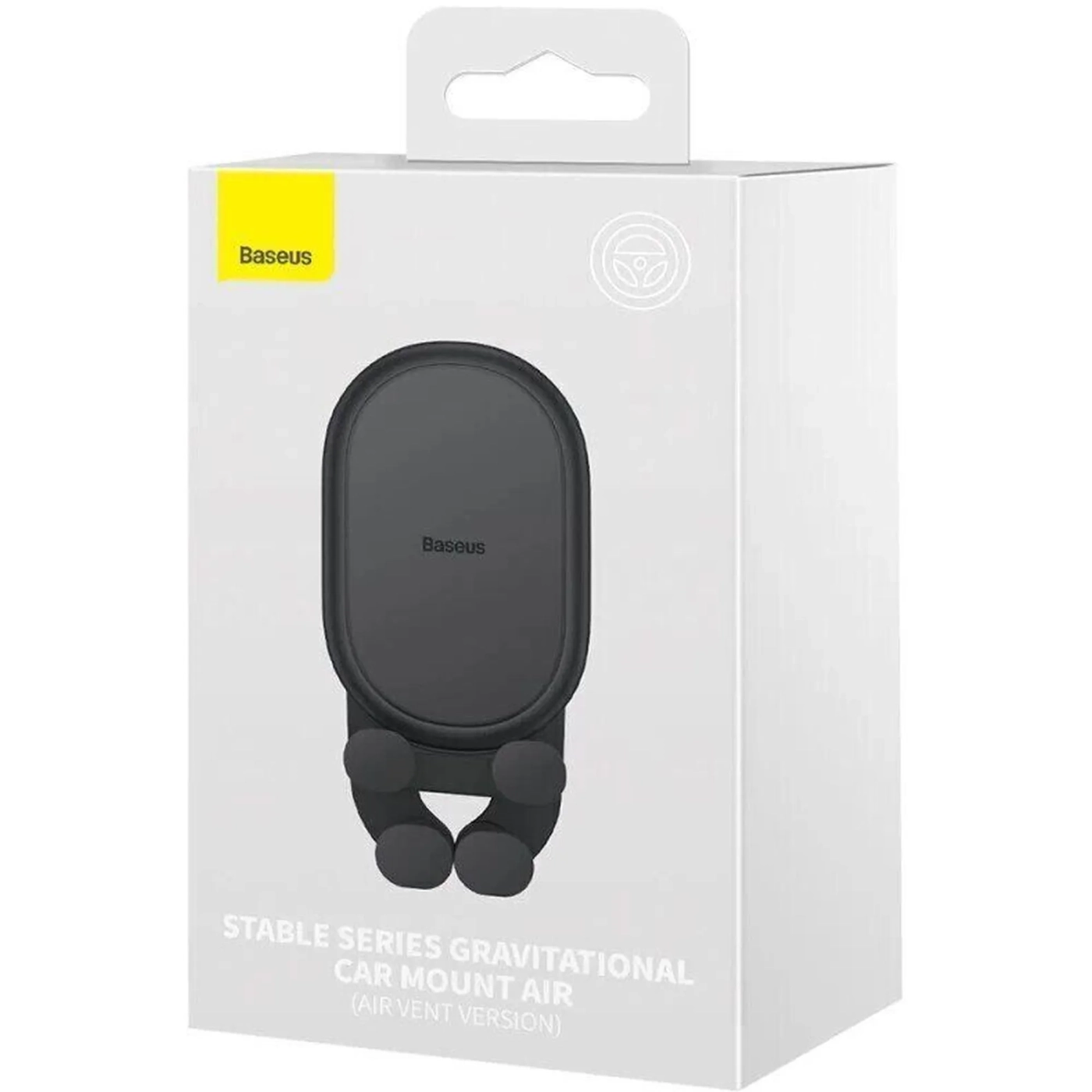 Купити Автомобільний тримач Baseus Stable Gravitational Car Mount Air Black (SUWX020001) - фото 7