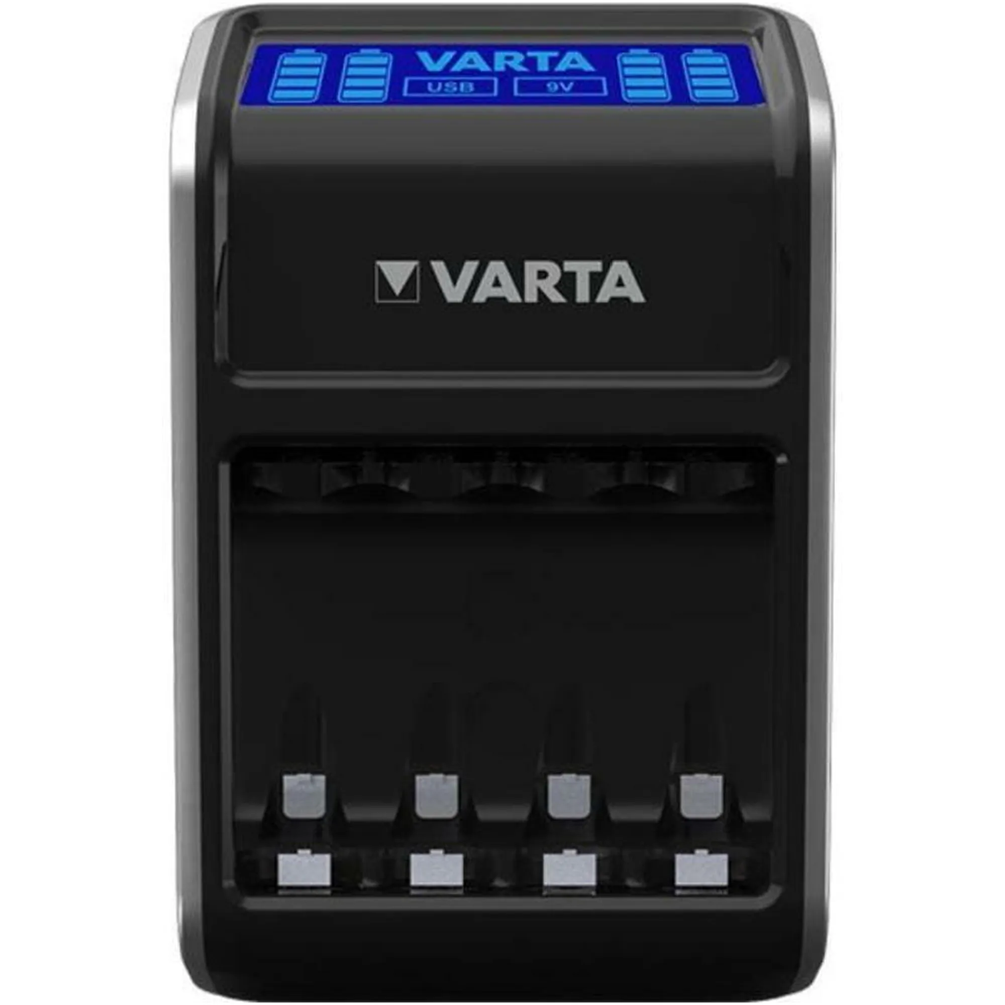 Купить Зарядное устройство VARTA LCD Plug Charger + Аккумулятор NI-MH AA 2100 mAh 4 шт. (57687101441) - фото 2
